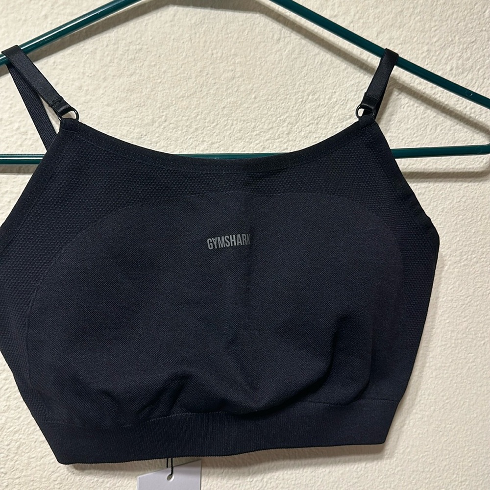 Black Gymshark Sports Bra